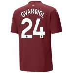 Günstige Fußballtrikots Manchester City Gvardiol 24 3rd trikot 2024-25 Kurzarm